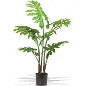Fleur Ami Grüner Baum-Philodendron Kunstpflanze 85 cm
