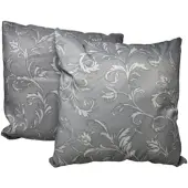 Jet-Line Outdoor Rückenkissen 2er Set Nizza Anthrazit 40 x 40 cm