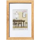 Walther design Fiorito Holz Bilderrahmen Kunstglas, 50x70 cm, eiche hell