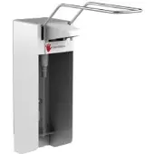 Gelzenleuchter Desinfektionsmittelspender UNI-PRO 10K XLW, Kunststoffpumpe 21051 , Aluminium-Gehäuse, weiß beschichtet, 1000 ml