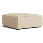 HAY - Mags Soft Ottoman S01 (XS), beige (Hallingdal 220) / Nähte: beige (Filzgleiter)