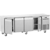 Bartscher Kühltisch Easy T4, mit Flügeltüren, fahrbar