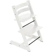 Stokke Tripp Trapp Treppenhochstuhl mit Gravur, weiss