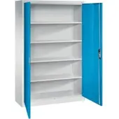 C+P Büroschrank Acurado, 1950x1200x400mm, 7035/5012