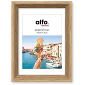 Alfo. Orvieto 15x20 cm eiche, Holzrahmen