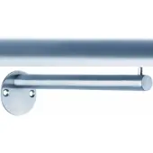Alco Garderobenhaken Metall 5x20x5cm silber Packung mit 10 Stück