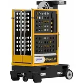 MUNK Günzburger Steigtechnik Munk manueller Vertikalmastlift ML Flexxlift Arbeitshöhe 4,08m