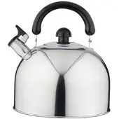 Eva Wasserkocher mit Pfeife Edelstahl Induktion 5,7l