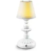 Lladro Lotus Firefly Tischlampe White