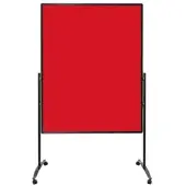 Legamaster PREMIUM PLUS Moderationswand klappbar 150x120cm rot
