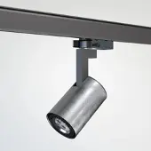 Cleoni Spot GABI NEU TOP für 3-Phasen Stromschiene - Silbern