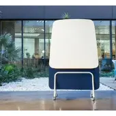 ACTIU Mobile Akustikwand Trennwand mit Whiteboard JT-FI1C