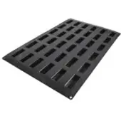 Schneider Silikonbackform, schwarz 115342 , Form: Rechteck