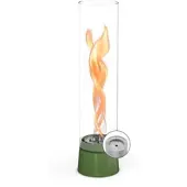 Höfats SPIN air Tischfeuer – innovatives Bioethanol-Feuer mit Eco-Ring, Indoor & Outdoo...