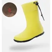 Saguaro Kinder Barfuß-Gummistiefel Brisk II Winterversion - gelb 35