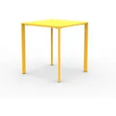 Vermobil Robuster Gartentisch Fox 70x70 cm gelb GI