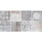 Rako Piazzetta Wandfliese grau 30x60 cm matt WARVK263.1