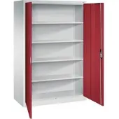 C+P Büroschrank Acurado, 1950x1200x600mm, 7035/3003