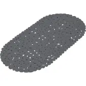 Douceur d'intérieur Badewannenmatte, elegante Steinoptik, anthrazit, 36 x 69 cm