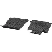 Mercedes-Benz GLC EQC Allwettermatten Dynamic Squares Fahrer/Beifahrer 2-teilig