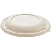 Monouso - Deckel aus Zuckerrohr für Schüssel Ø21x3cm (75 Stück)