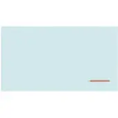 BI-Office Loop Magnetische Sky Tafel, 2400x1000mm, Lackierte Stahloberfläche, Rahmellos