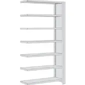 Regalwerk BERT Büroregal Anbaufeld HxBxT 2325x1285x600mm Vollblech Seitenwand
