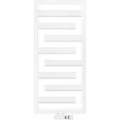 Zehnder Design-Heizkörper Tetris, 1100x45x500 mm, weiß (Alu), montagefertig mit Wandkonsolen