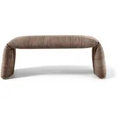 Nanimarquina - Folded Bank, large, 120 x 45 cm, graubraun