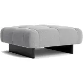 HAY - Quilton Lift Ottoman, Eiche schwarz / hellgrau (Hallingdal 130)
