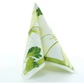 Mank Serviette Airlaid Asparagus, 40 x 40 cm, 50 Stück - Spargel