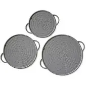 Coolinato Spritzschutz-Set aus Platin-Silikon wiederverwendbar 3tlg