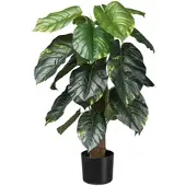 Creativ Green Künstliche Pflanze Philodendron scandens 90cm im Topf