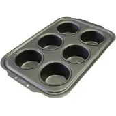 Schneider WALTER Premium 6er Muffin Backform 960010 , 290 x 190 x 30 mm, Formdurchmesser: 62 mm