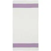 Feiler Handtücher Exclusiv mit Chenillebordüre Handtuch 50x100 cm | zartflieder - lila