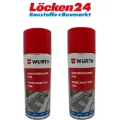 Würth Kraftsprühkleber Plus 400 ml Schwammscheibe Reibebrett Kleber Sprühkleber 2 Stück