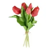 Möbel Kraft Tulpenbund ¦ rosa/pink ¦ Kunststoff ¦ Maße (cm): H: 28