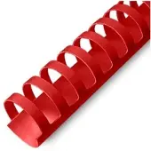 OEM Pfirsich 510124 Rot Plastik A4 Bindeumschlag 100 Stück