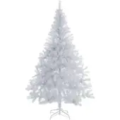 Casaria Weihnachtsbaum PVC weiß 180cm