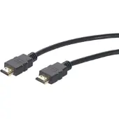 Auviso High-Speed-HDMI-Kabel für 4K, 3D & Full HD, HEC, schwarz, 10 m