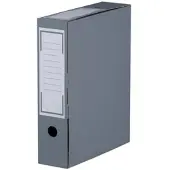VEPATIM 20x Archiv-Ablagebox 315x76x260mm wiederverschließbar anthrazit