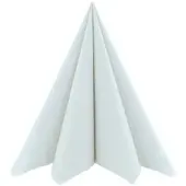 Mank Airlaid Serviette Perlgrau, 33 x 33 cm, 50 Stück -