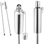Gardebruk Öl-Fackel 6er-Set Edelstahl 115cm