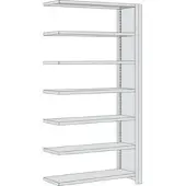 Regalwerk BERT Büroregal Anbaufeld HxBxT 2325x875x600mm Vollblech Seitenwand