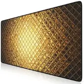 Titanwolf Gaming Mauspad, 900 x 400mm XXL Mousepad, verbessert Präzision & Geschwindigkeit, Luxus