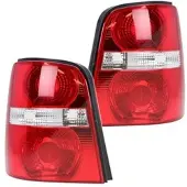 A-TEC Atec 2x Heckleuchte weiß/rot ohne Lampenträger [Hersteller-Nr. 40575329] für VW