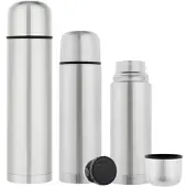 Gräwe Isolierflaschen-Set 3-teilig silber