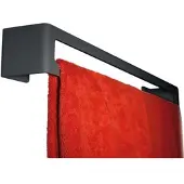 Radius Design - Puro Handtuchhalter (Wand), schwarz