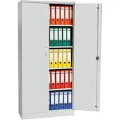 Proregal Aktenschrank Beetle | HxBxT 195x92x42 cm | Grau-Weiß