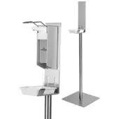 Ingo-man CV-Desinfektionssäule mit Händedesinfektionsspender 3401462 , 1000 ml - Spender